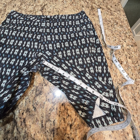 Shades of Grey by Micha Cohen Geometric Shorts Black‎ Men's Size 30 - Picture 11 of 11